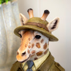 Safari Giraffe Bust Ornament