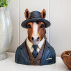 Gentleman Horse Bust Ornament