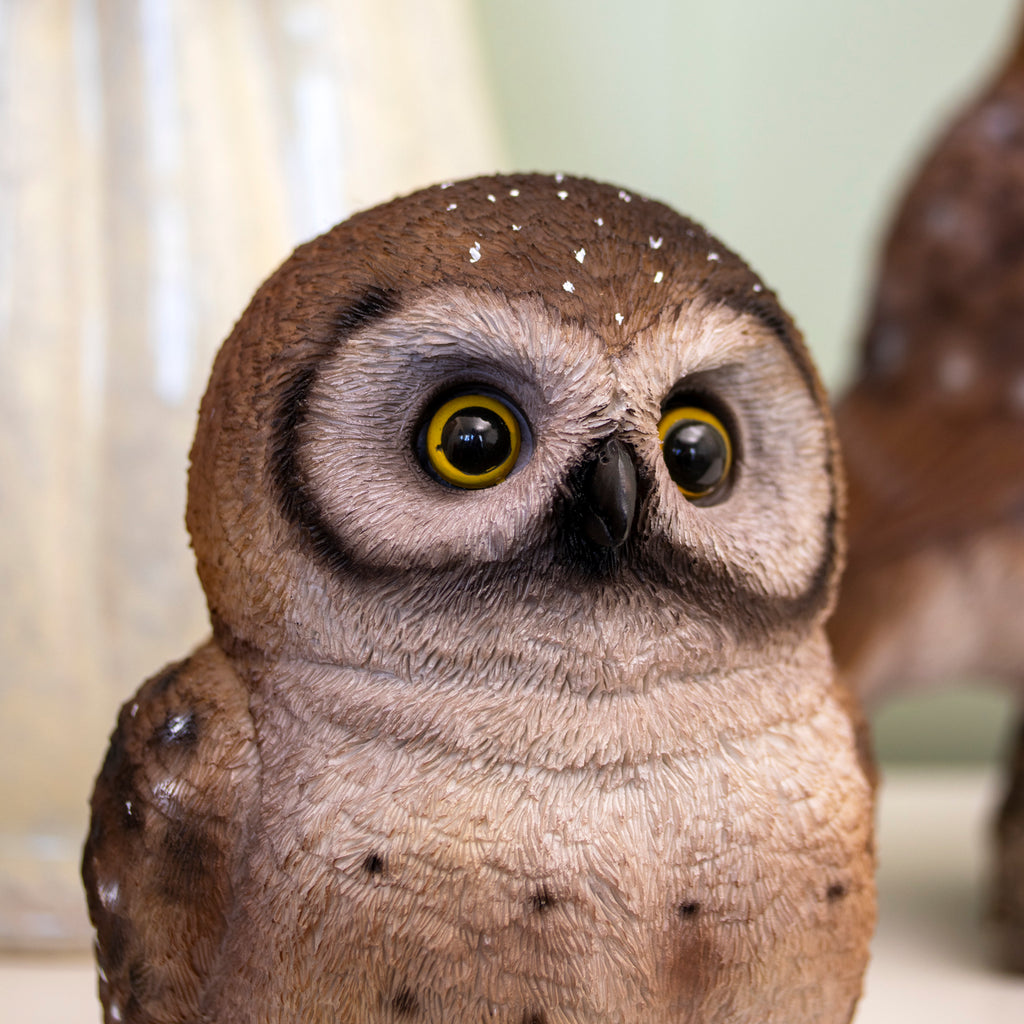 Realistic Spotted Barn Owl Ornament