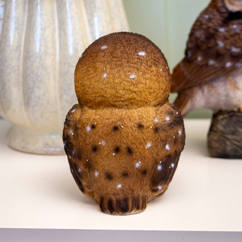 Realistic Spotted Barn Owl Ornament