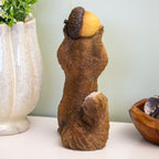 Squirrel Holding Acorn Ornament