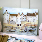 Cornish Harbour Glass Worktop Saver