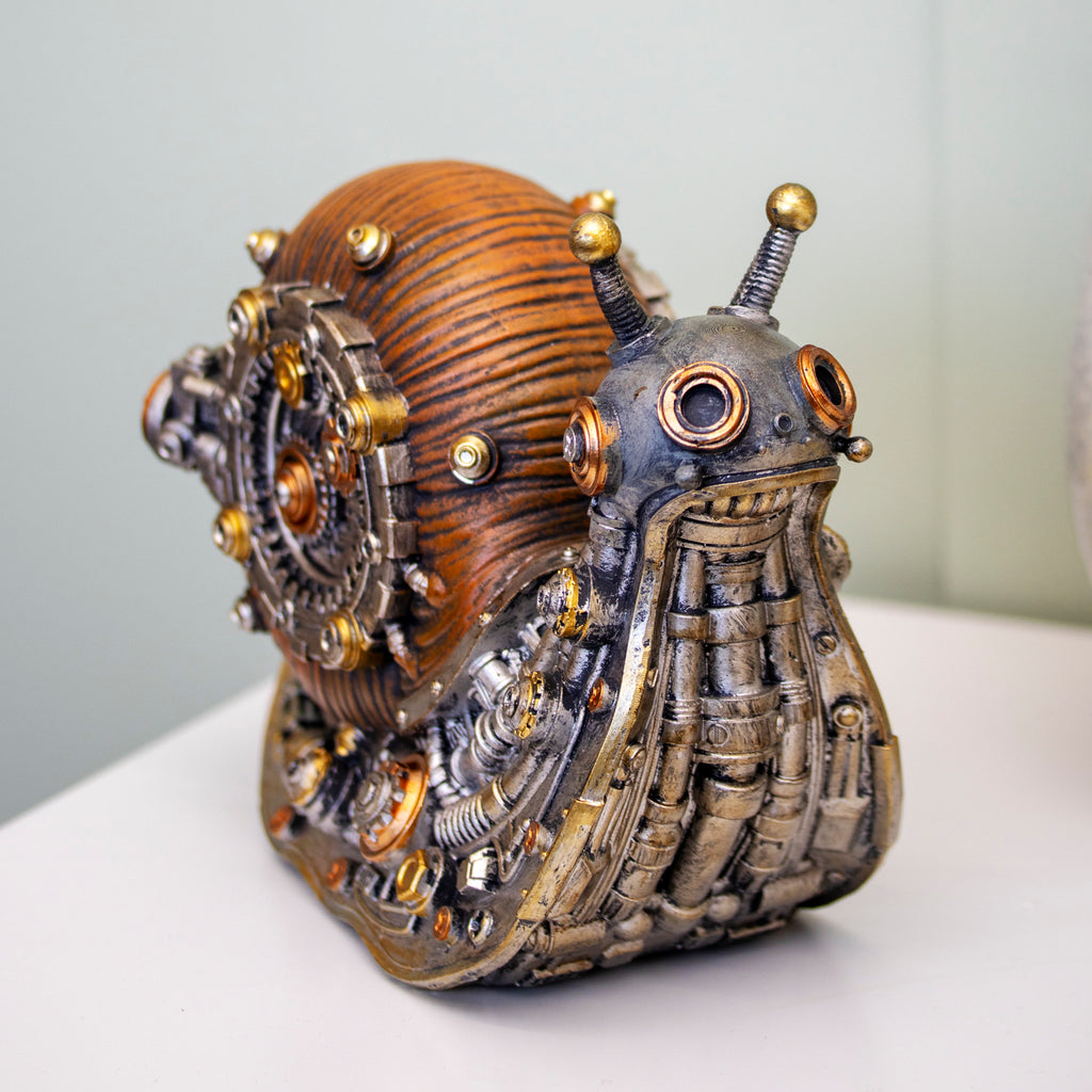 Steampunk Snail Ornament