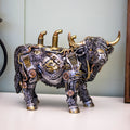 Steampunk Highland Cow Ornament