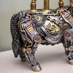 Steampunk Highland Cow Ornament