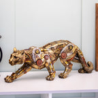 Large Steampunk Big Cat Ornament