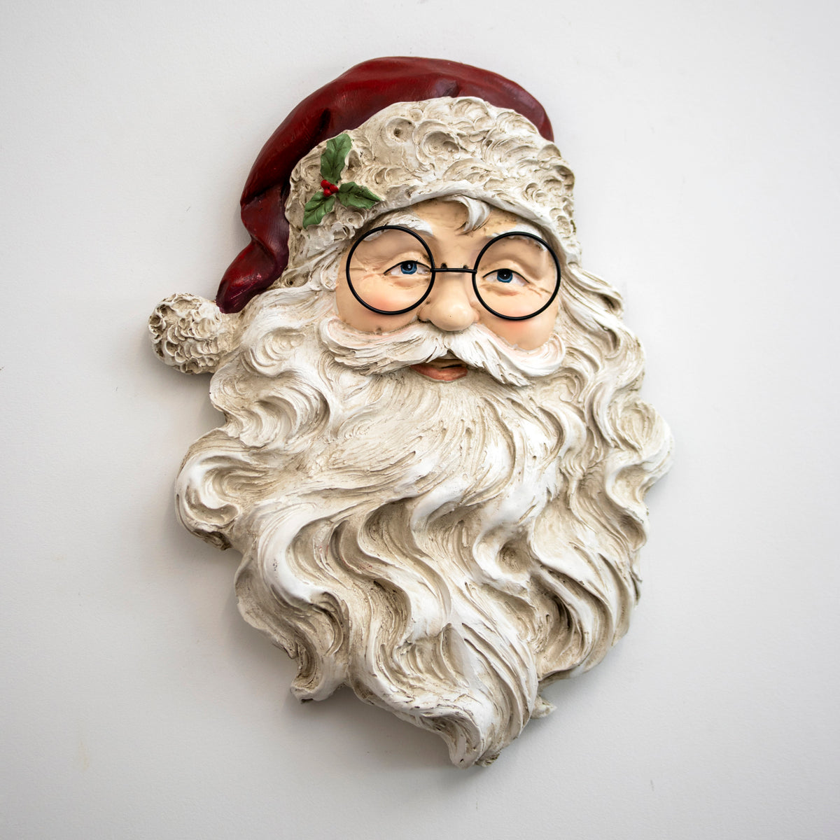 Santa Head Christmas Wall Decoration