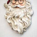 Santa Head Christmas Wall Decoration