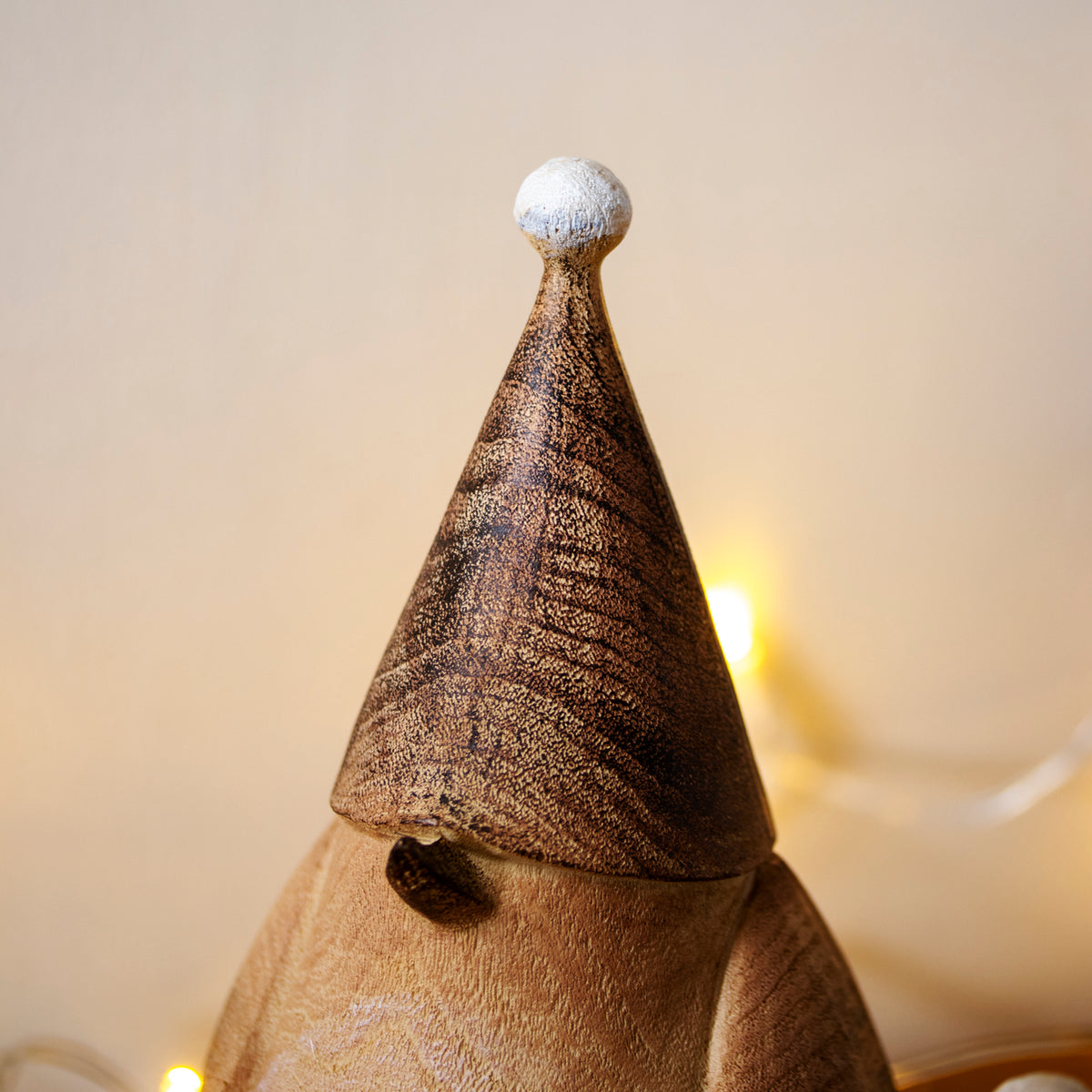Set Of 3 Rustic Wood Effect Winter Bird Ornaments