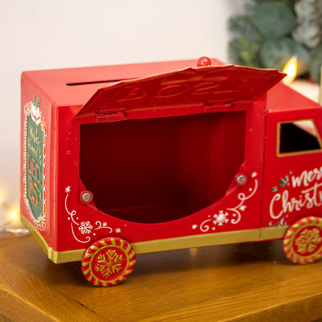Christmas Mail Van Post Box Ornament