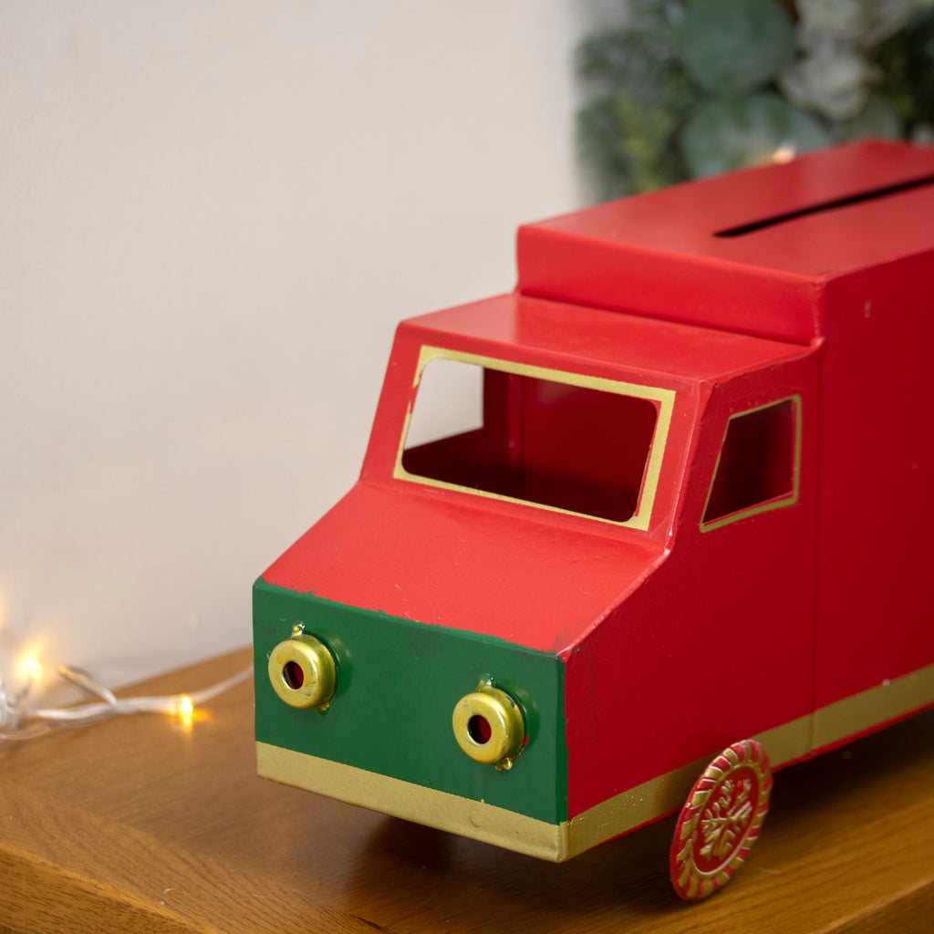 Christmas Mail Van Post Box Ornament