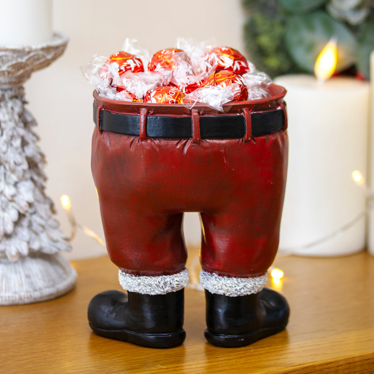 Santa Claus Trousers Decorative Bowl