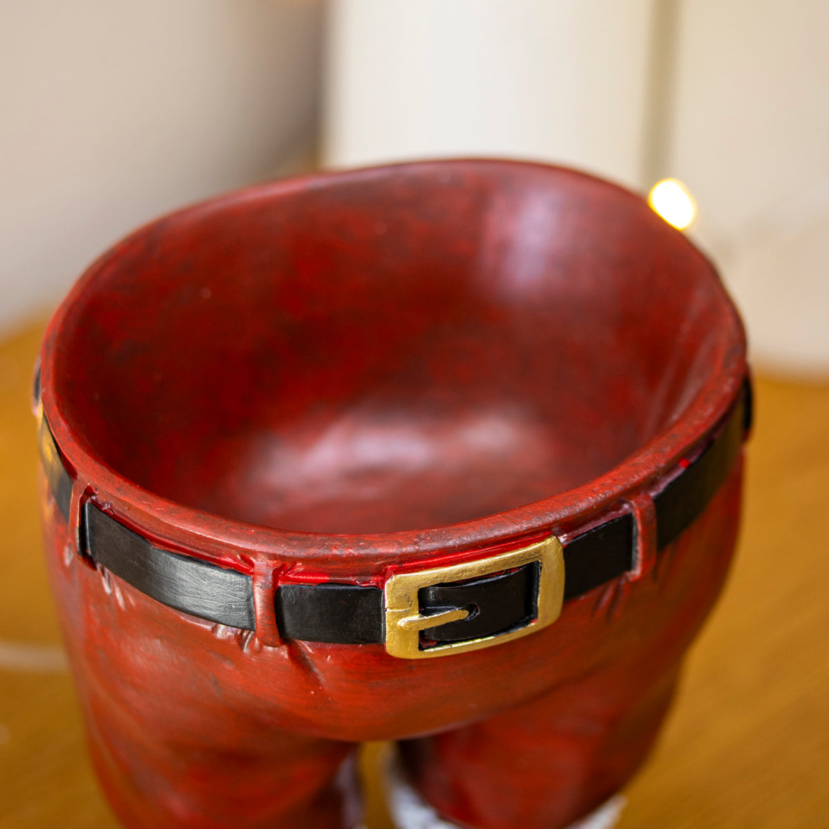 Santa Claus Trousers Decorative Bowl