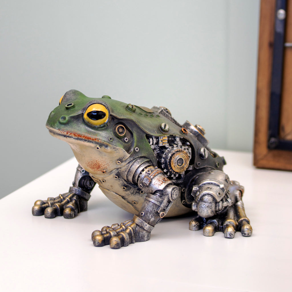 Steampunk Frog Ornament