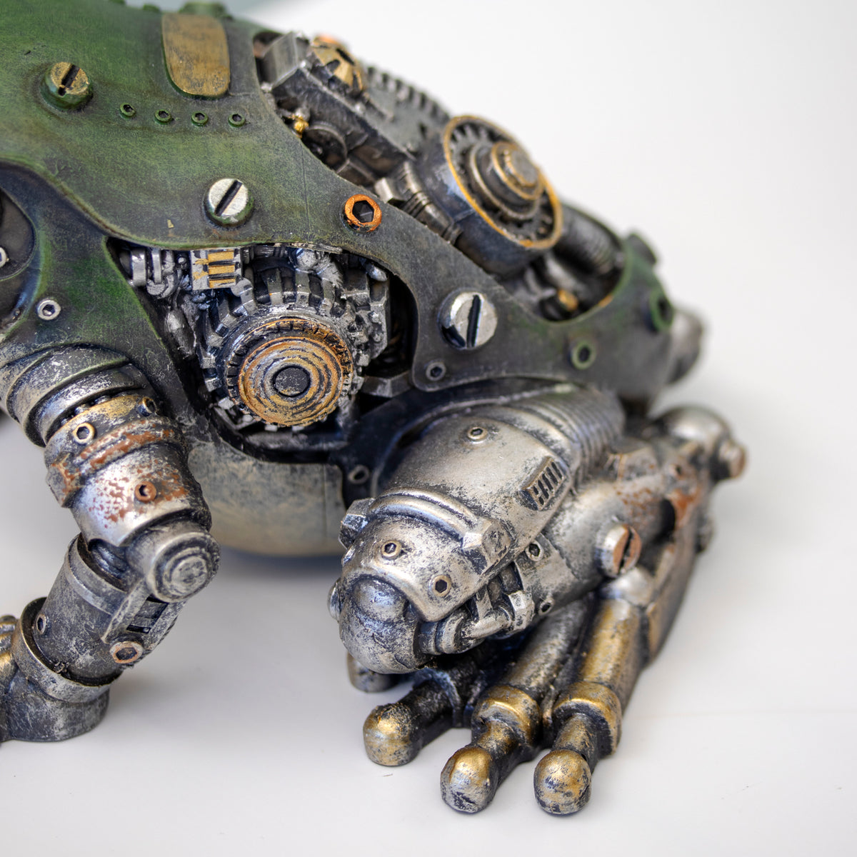 Steampunk Frog Ornament