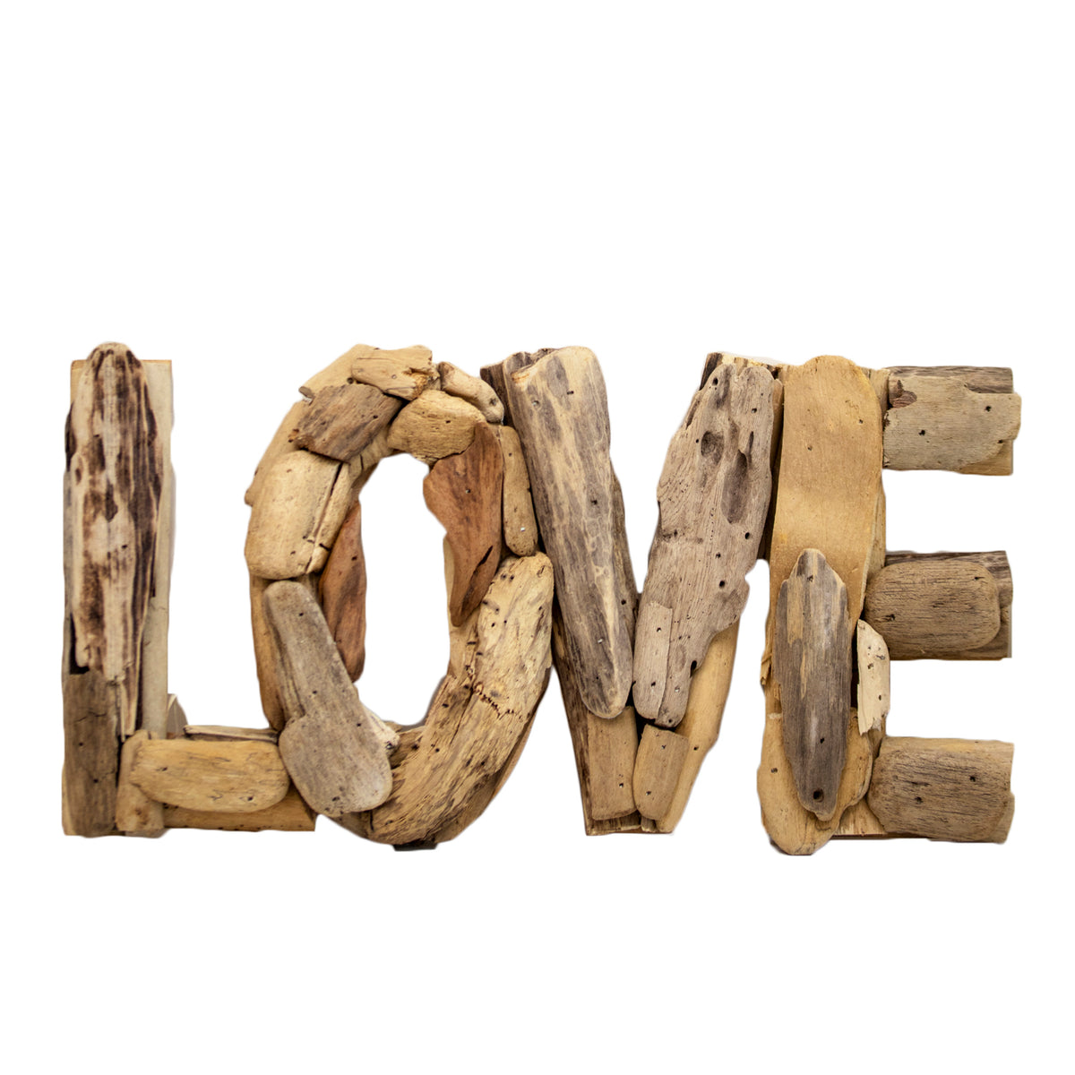 Teak Root LOVE Wall Art