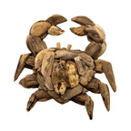 Teak Root Crab Wall Sculpture