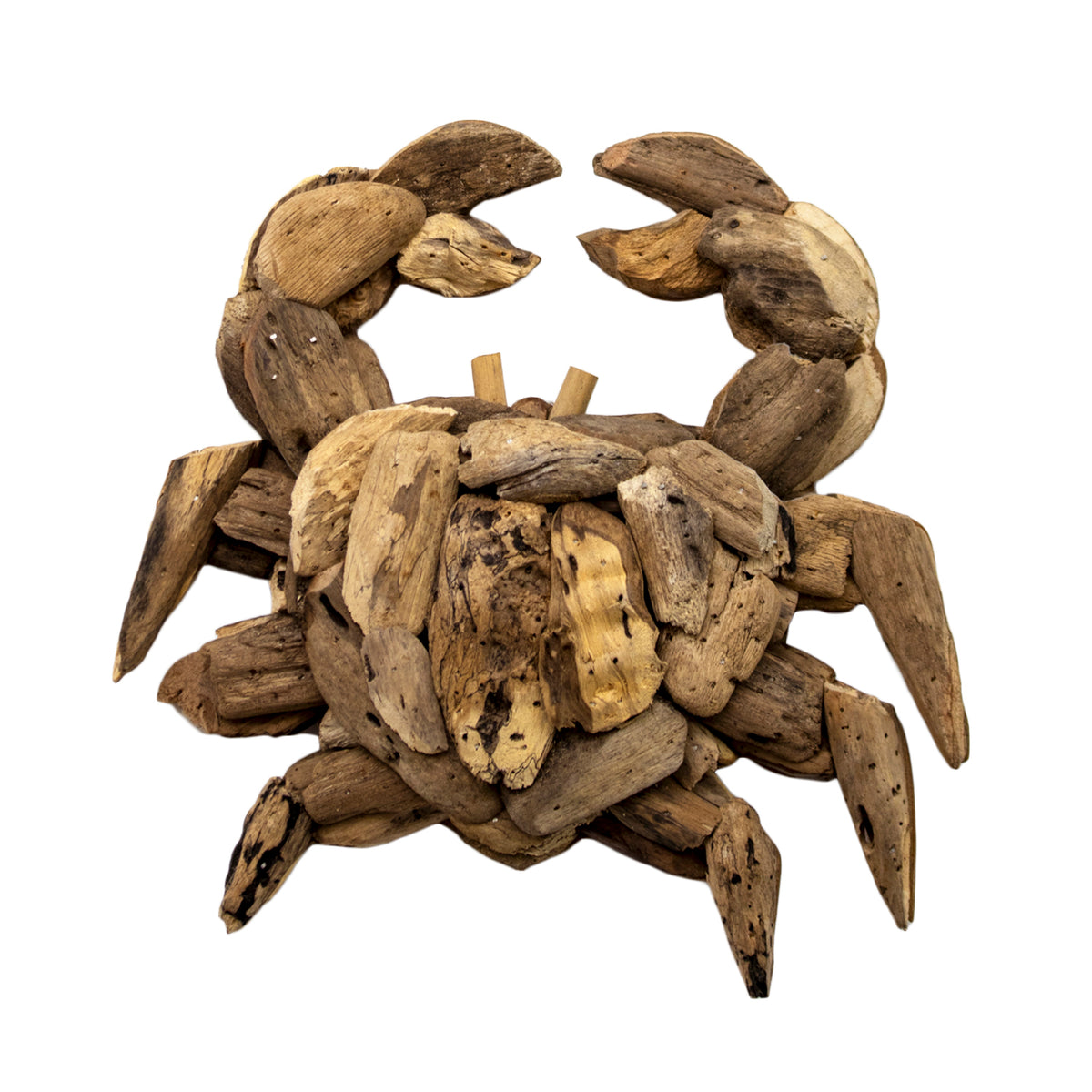Teak Root Crab Wall Sculpture