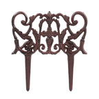 Victorian Scroll Cast Iron Garden Lawn Edging