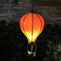 Flame Red Solar Hot Air Balloon Light