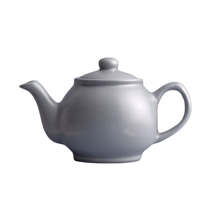 Matt Grey 2 Cup Teapot