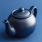 Matt Navy Blue 2 Cup Teapot