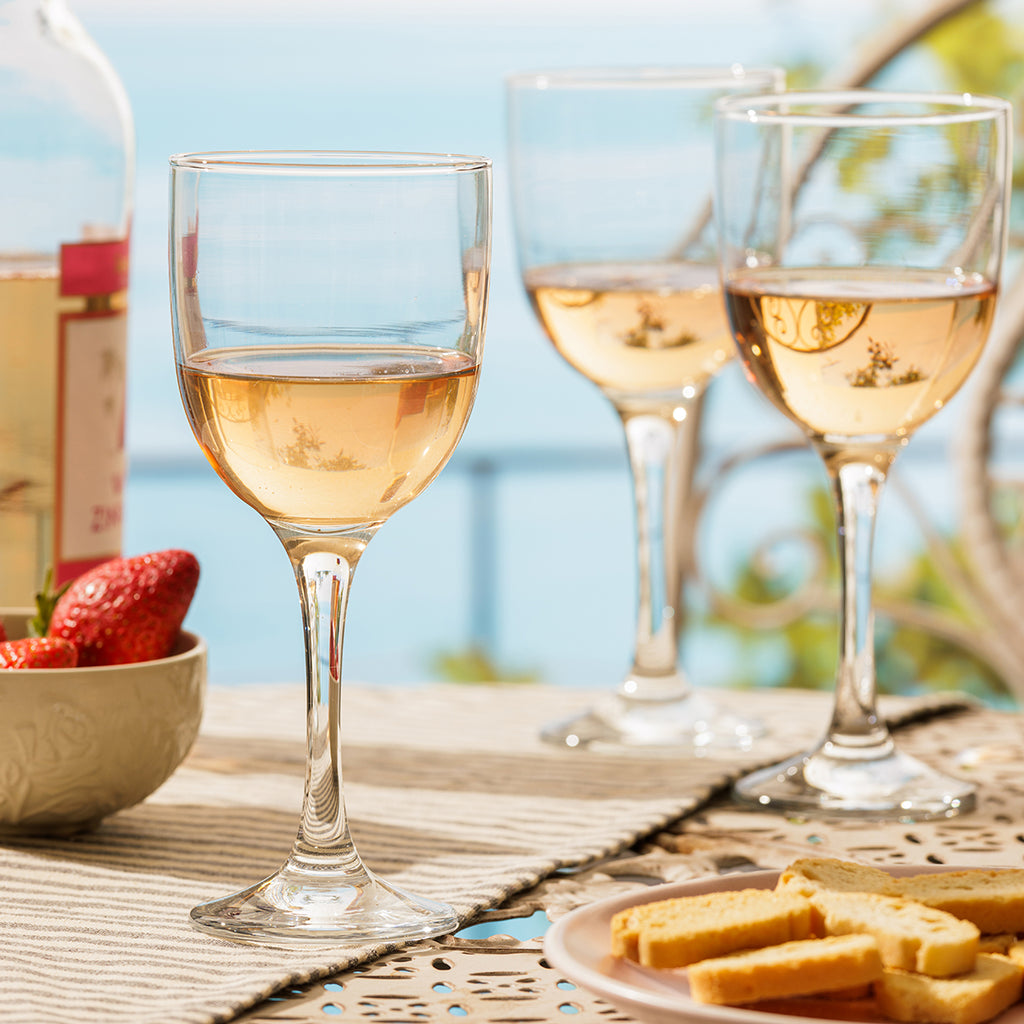 Set Of 6 Siesta Wine Glasses 360ml