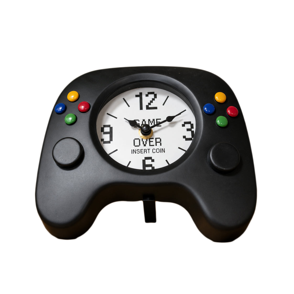 Black Gaming Controller Clock