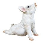 Stretching Pig Ornament