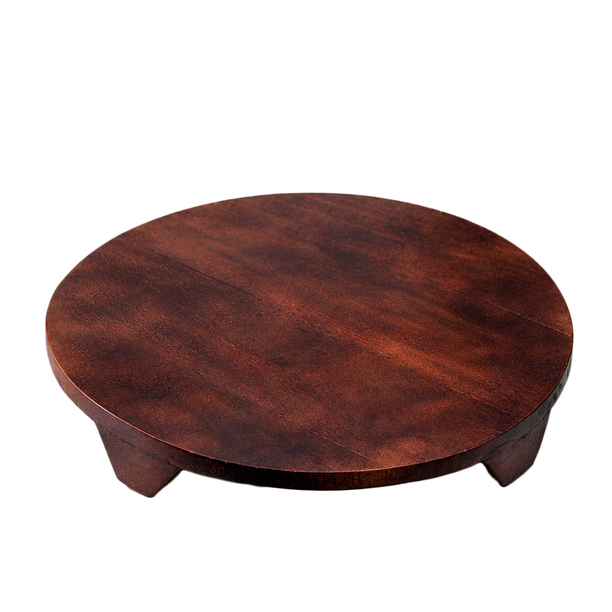 Dark Brown Mango Wood Pedestal Board