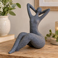 Abstract Relaxing Curvy Lady Ornament