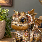 Steampunk Baby Dragon Ornament