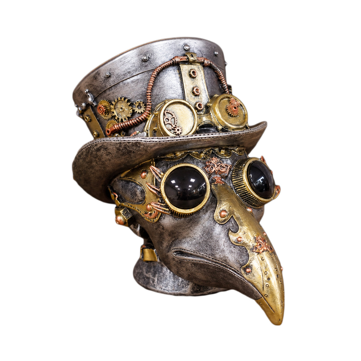 Steampunk Plague Doctor Bird Ornament