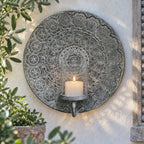 Moroccan Mandala Wall Candle Holder