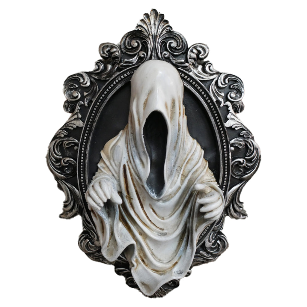 Framed Ghost Wall Sculpture