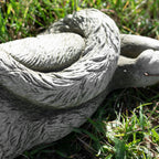 Stone Laying Cat Sculpture