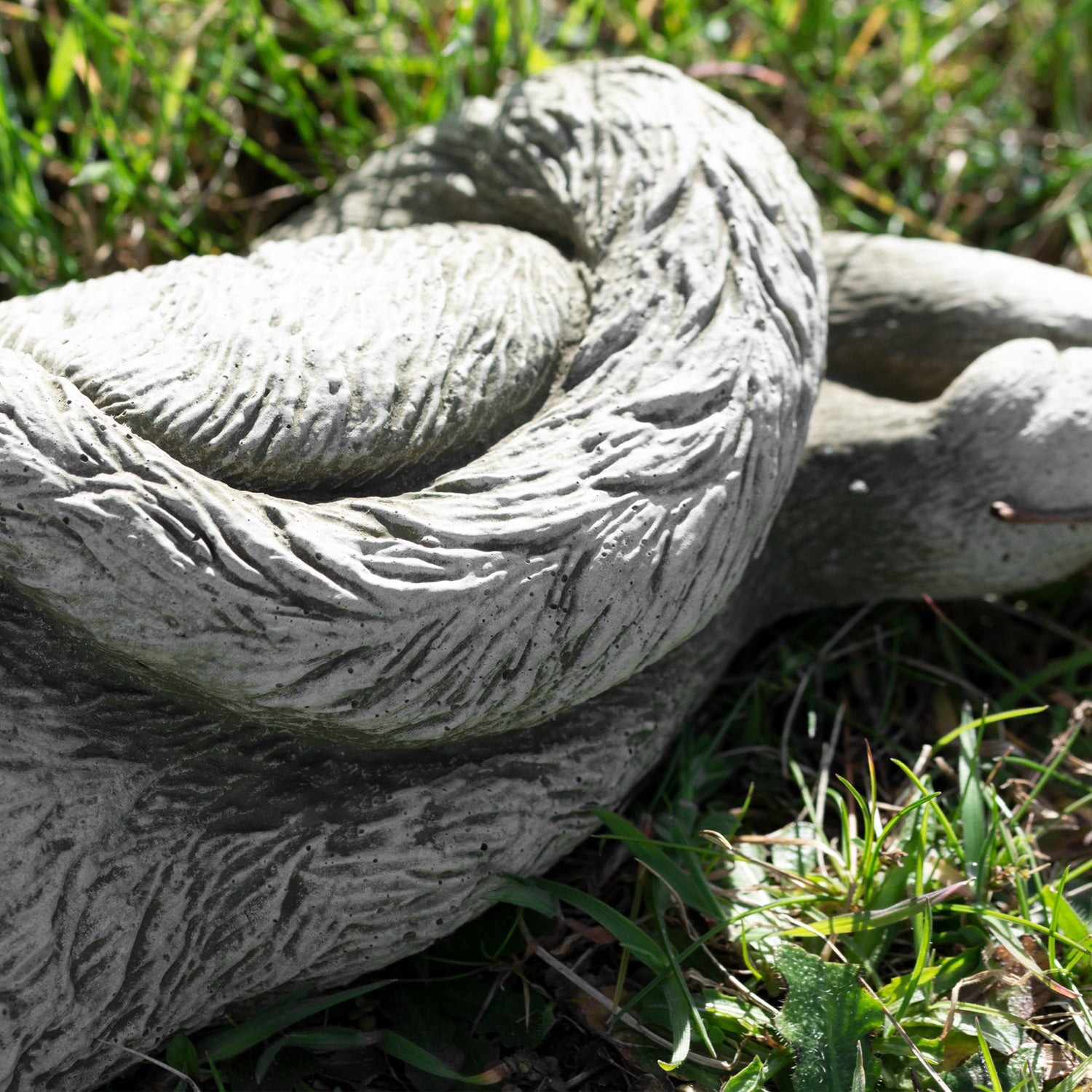 Stone Laying Cat Sculpture