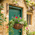 Scroll Cast Iron Hayrack Hanging Basket Planter