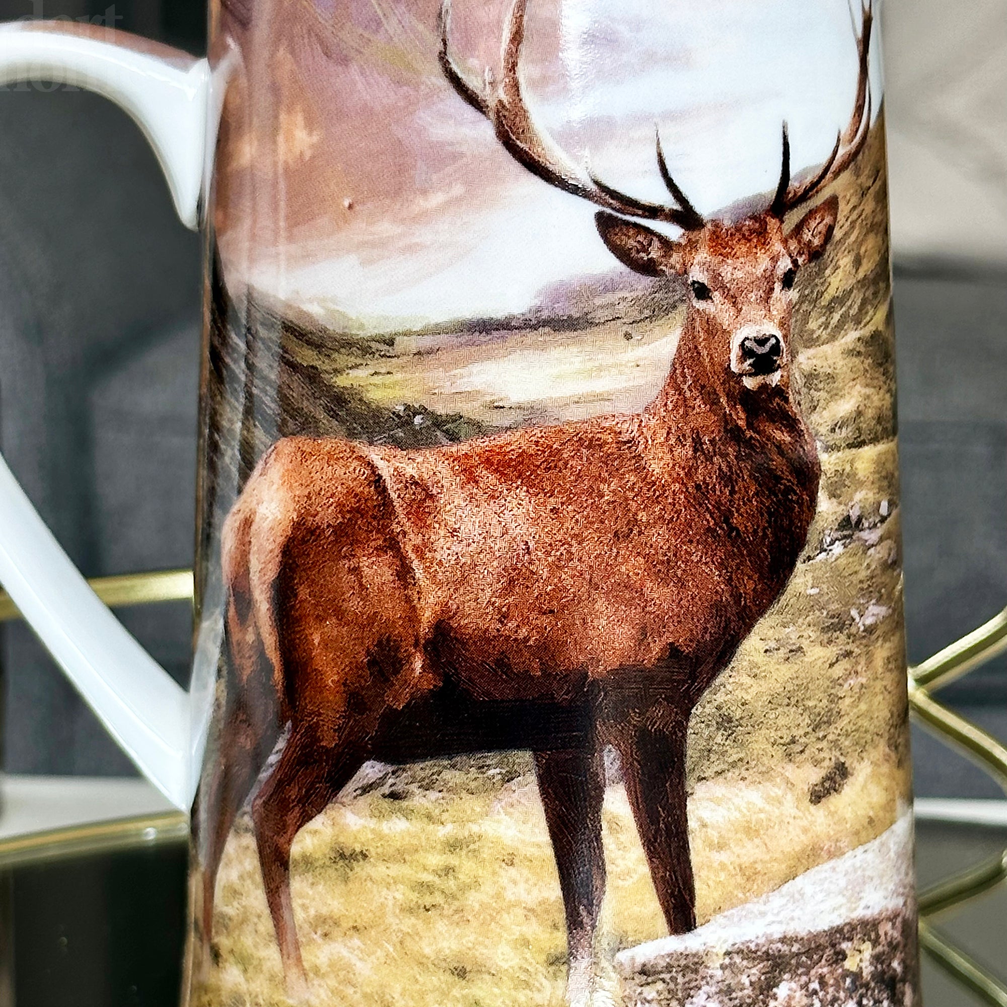 Fine China Country Stag Jug