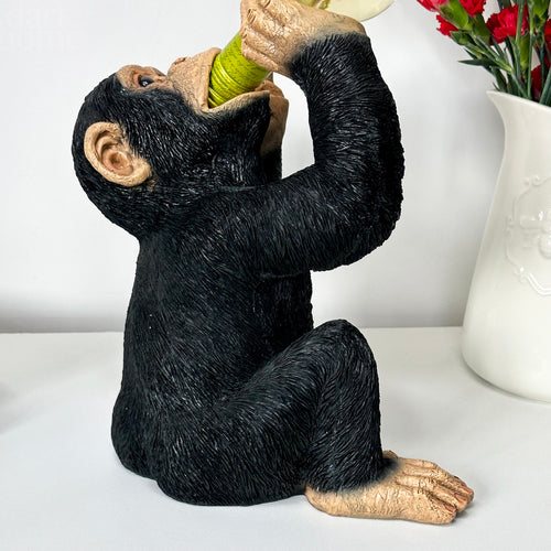 Betrunkener Affe Weinflaschenhalter