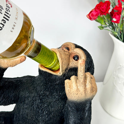 Drunken Monkey Wine Bottle Holder