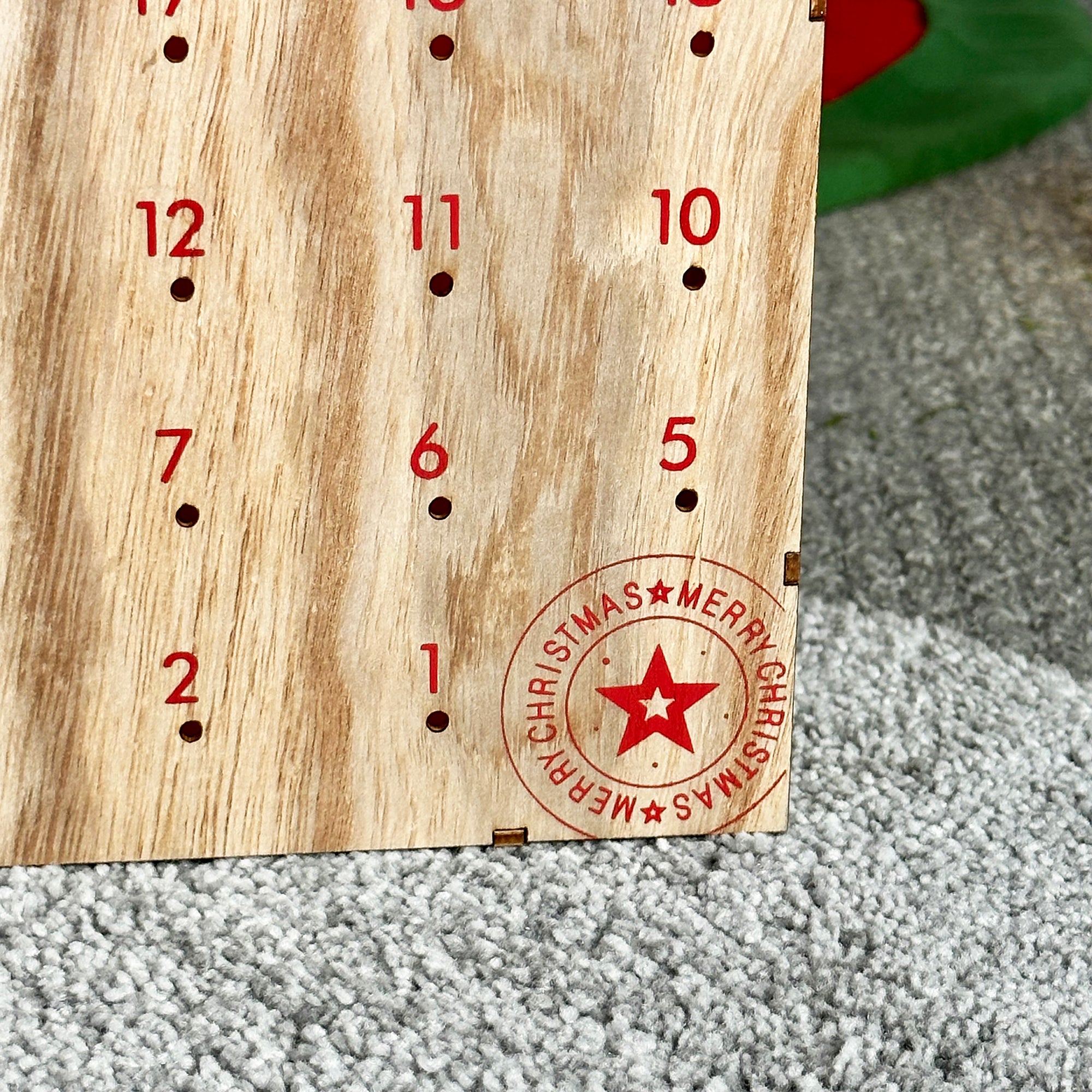 Tage bis Weihnachten Countdown-Lichtbox