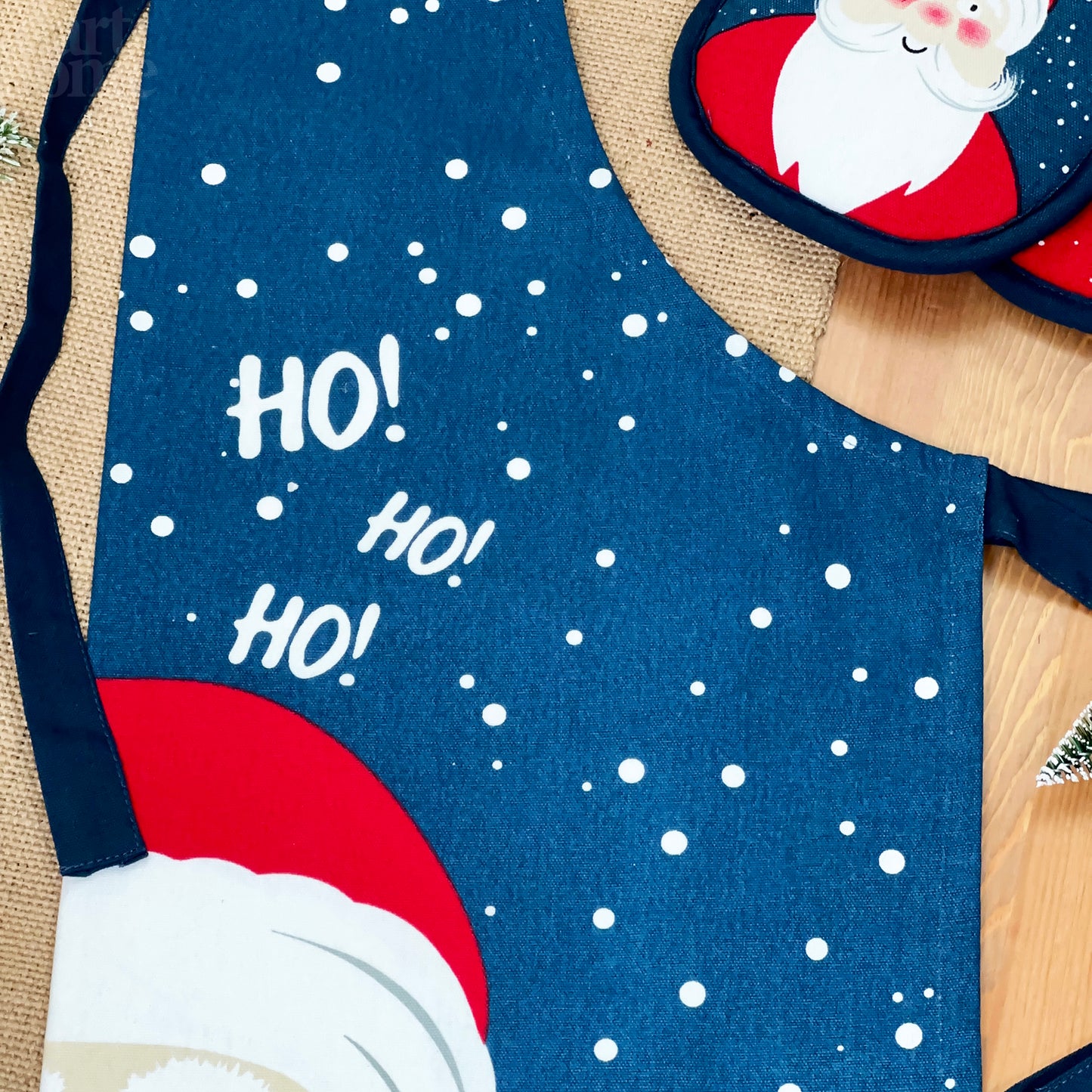 Ho Ho Ho Santa Christmas Apron