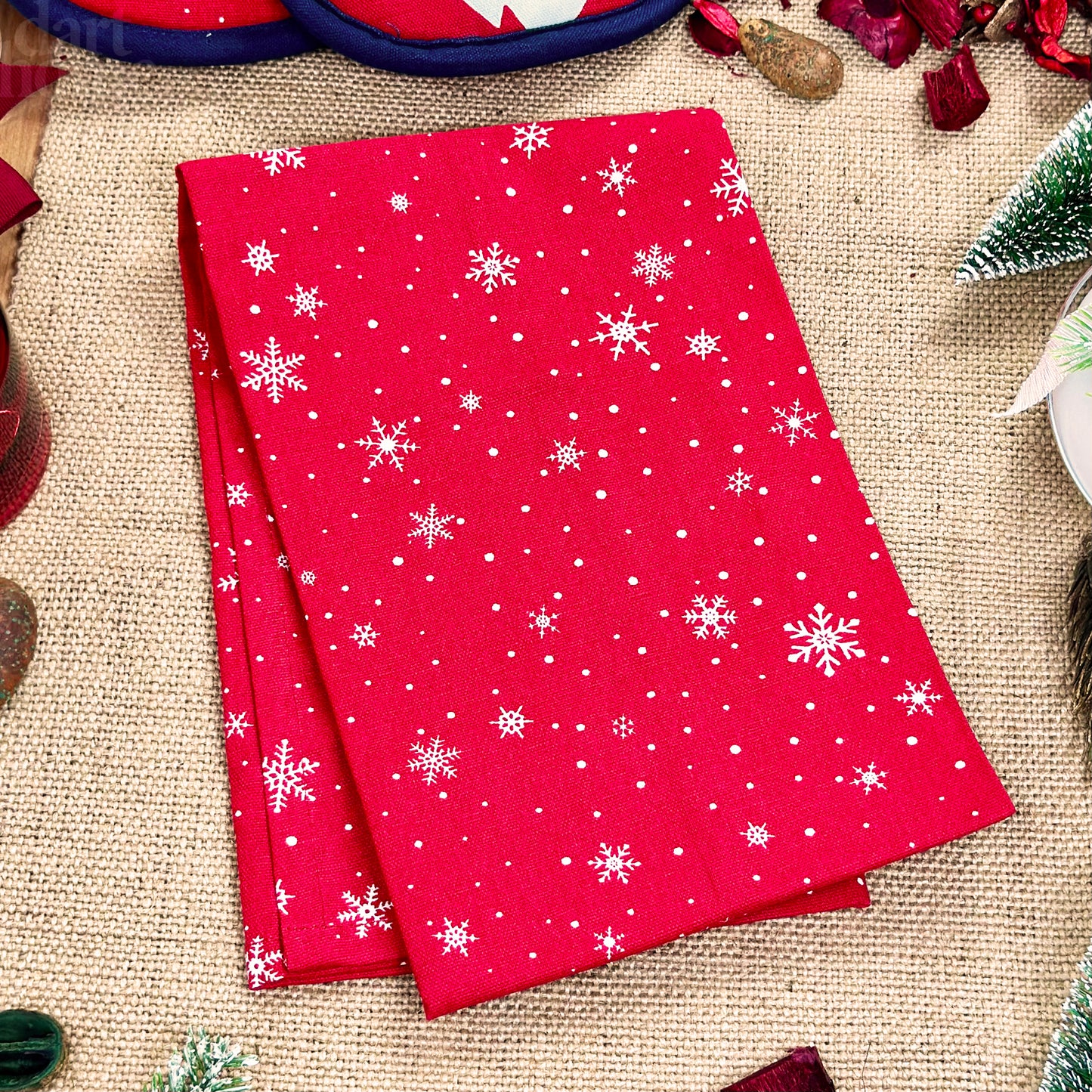 Pack Of 2 Ho Ho Ho Santa Tea Towels