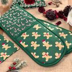 Gingerbread Man Double Oven Glove