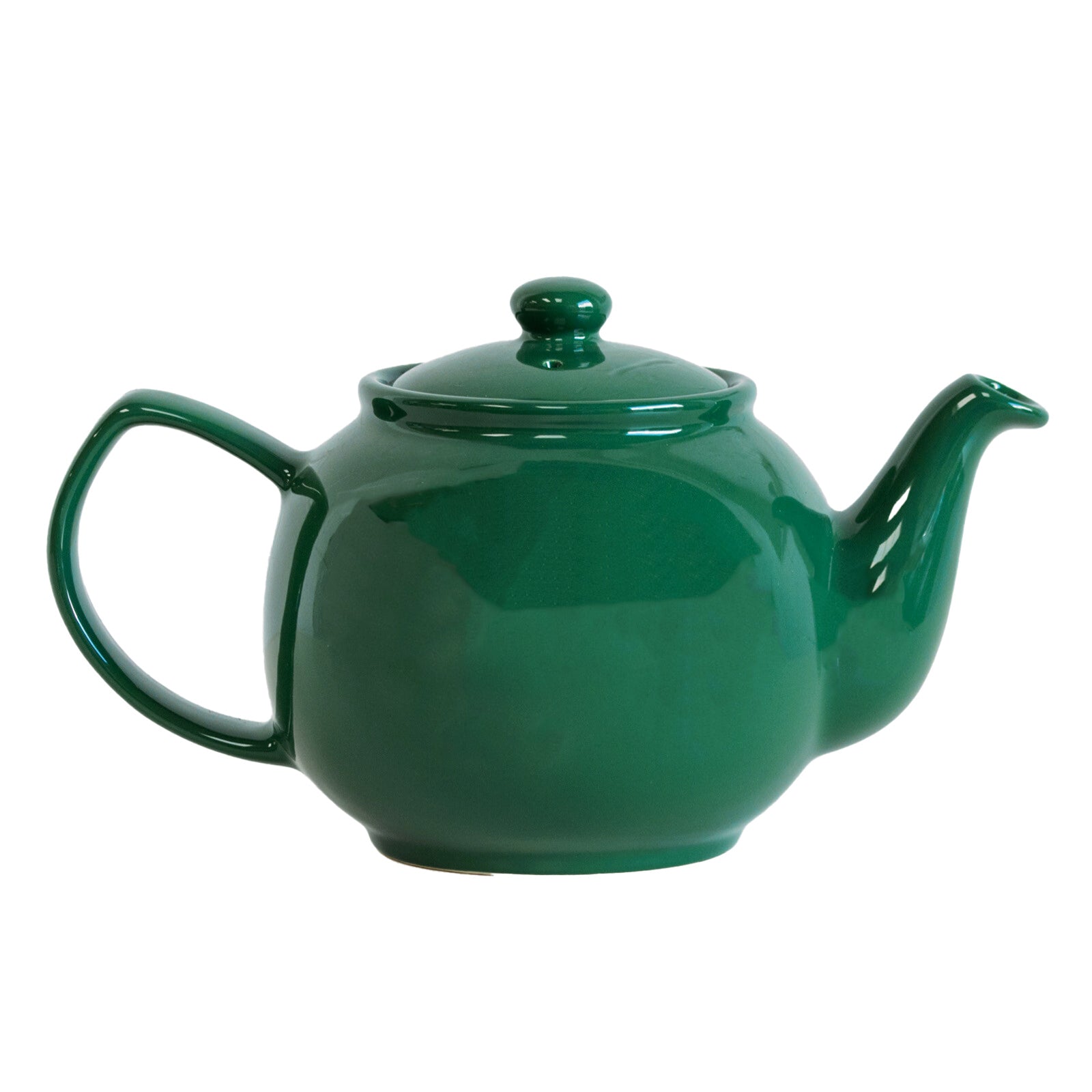 Emerald Green Stoneware 6 Cup Teapot