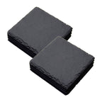 Set Of 8 Square Slate Coasters