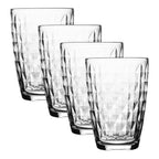 Set Of 4 Hiball Jewel Glasses 38cl