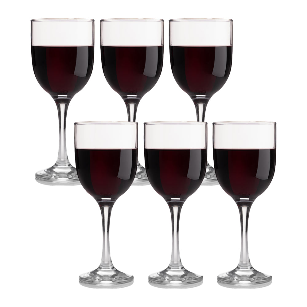 Set Of 6 Siesta Wine Glasses 360ml