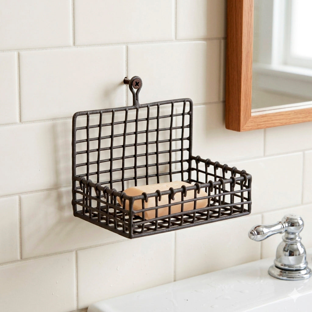 Wire Metal Hanging Soap Dish